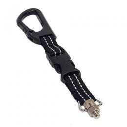 カラビナストラップⅡ(ブラック)ネジタイプ