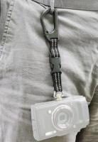 カラビナストラップⅡ(ブラック)ネジタイプ